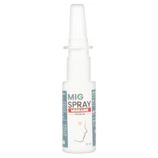 Mig Spray Migraine Spray Nasal 15 ml - Prévention naturelle