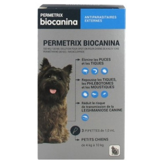 Biocanina Permetrix Petits Chiens