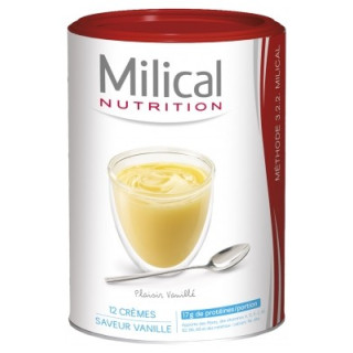 Crème Minceur Hyperprotéinée Vanille Milical 540g