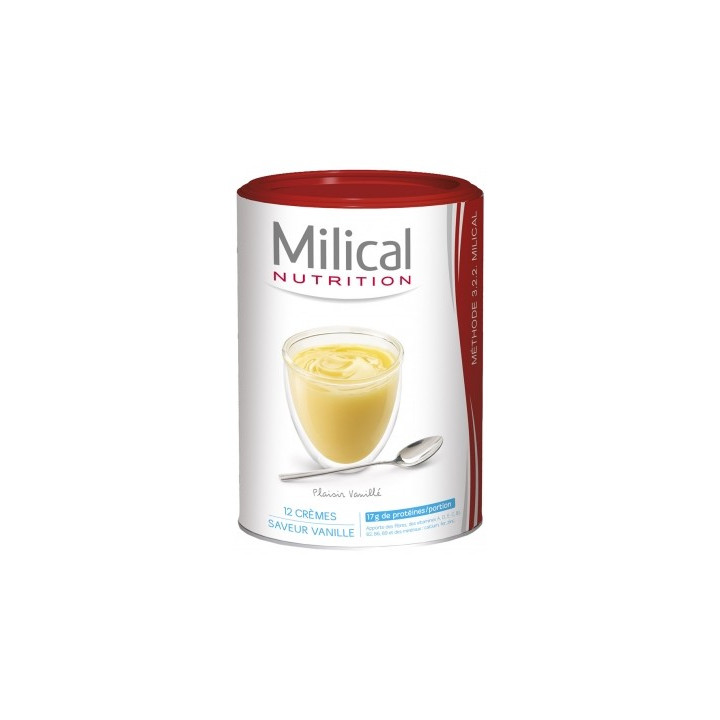 Crème Minceur Hyperprotéinée Vanille Milical 540g