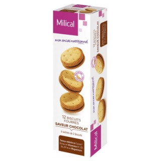Biscuits diététiques fourrés Milical