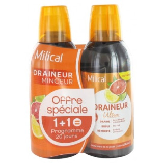 Minceur naturelle avec Milical Draineur Minceur Ultra