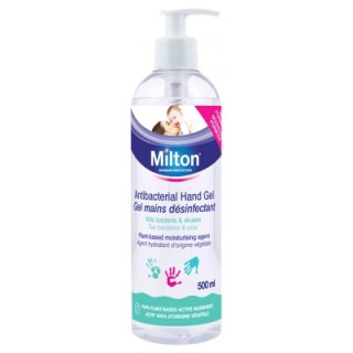 Gel Mains Désinfectant Milton 500 ml