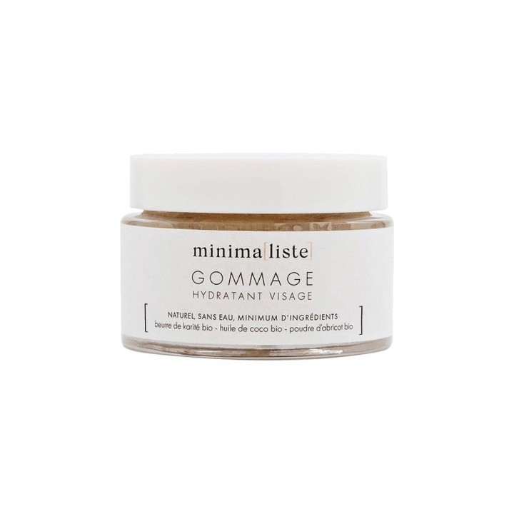 Gommage Hydratant Visage Bio Minima[liste] 50 ml