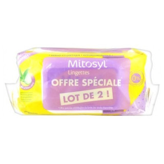 Lingettes Biodégradables Mitosyl - Toilette Douce pour Bébé