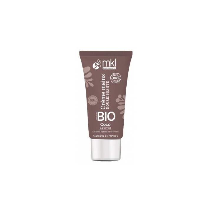 Crème Mains Coco Bio 50 ml - MKL Green Nature