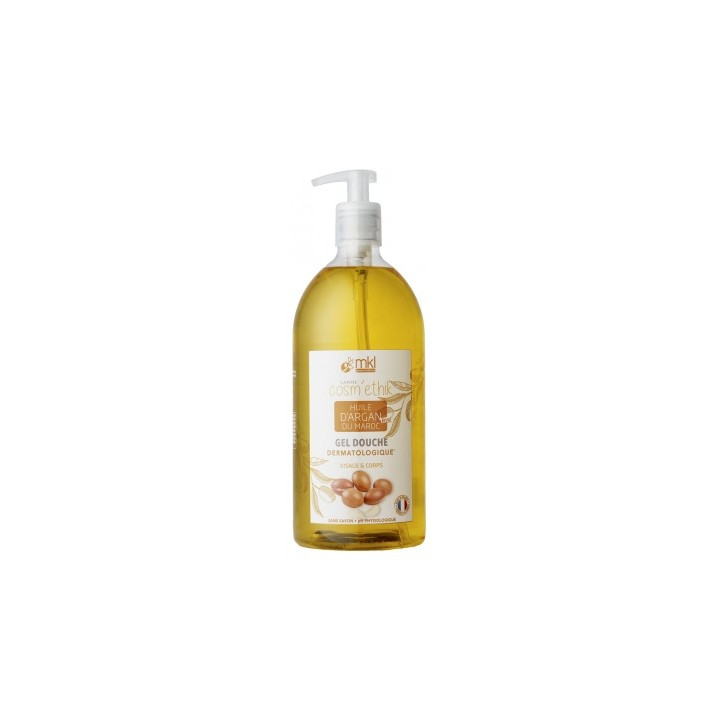 Gel douche Cosm'Ethik 1L - Huile d'argan du Maroc