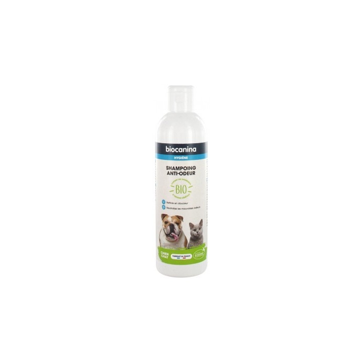 Shampoing Anti-Odeur Bio pour Chien et Chat