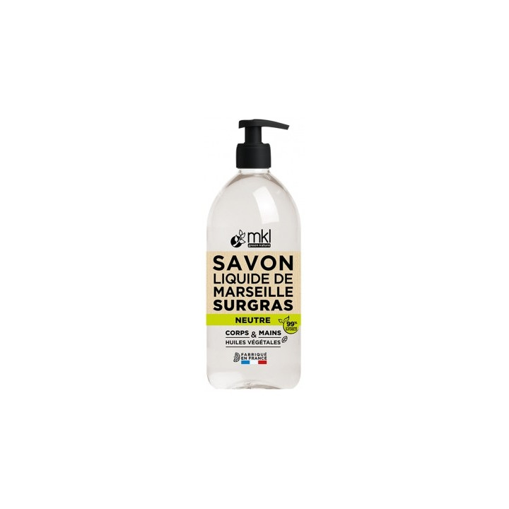 Savon Liquide de Marseille Neutre MKL Green Nature