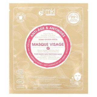Masque Visage Anti-Âge & Anti-Rides MKL Green Nature