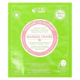 Masque Visage Purifiant Détoxifiant MKL Green Nature