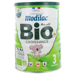 Modilac Bio Croissance 3ème âge - Lait infantile bio