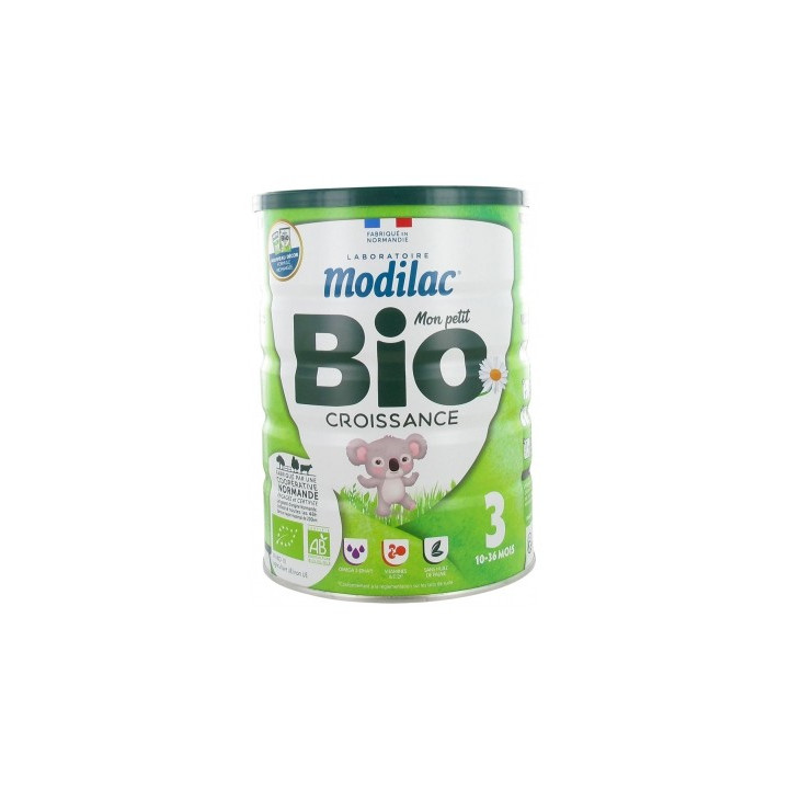 Modilac Bio Croissance 3ème âge - Lait infantile bio