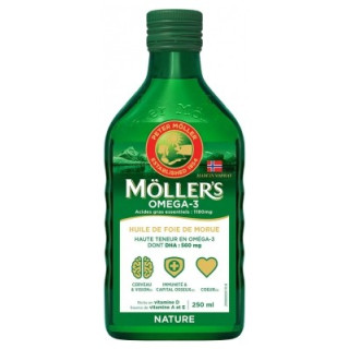 Möller's Omega 3 Huile de Foie de Morue