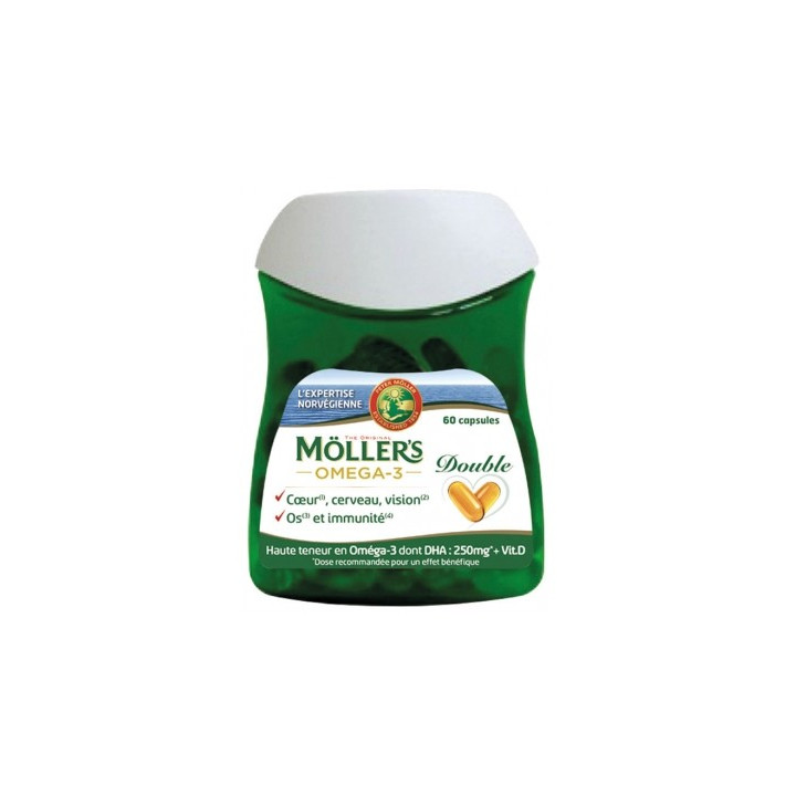 Möller's Omega-3 Double - Complément alimentaire