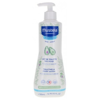 Lait de Toilette Sans Rinçage Mustela Bébé 500 ml