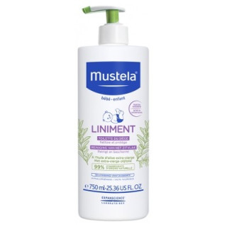 Liniment Mustela 750 ml - Soin peau bébé
