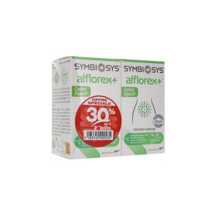 Symbiosys Alflorex+ Confort Digestif - Complément alimentaire pour la digestion