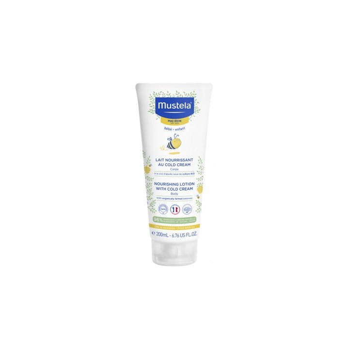 Lait Nourrissant au Cold Cream Mustela 200ml