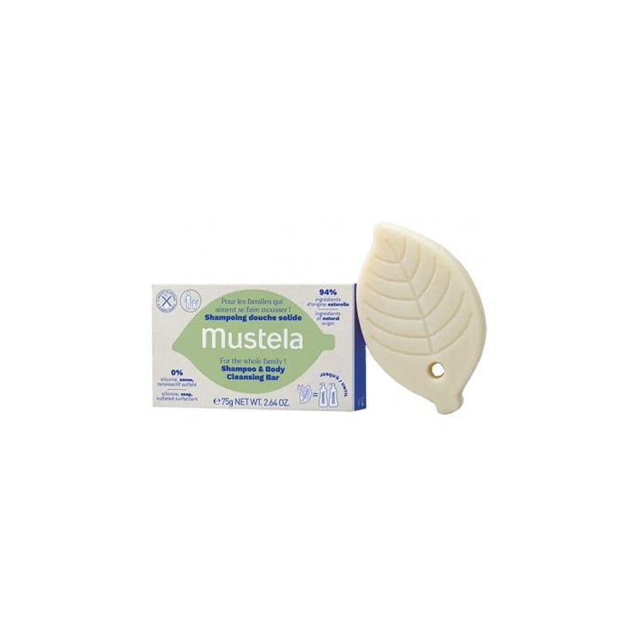 Shampoing Douche Solide Mustela 75g