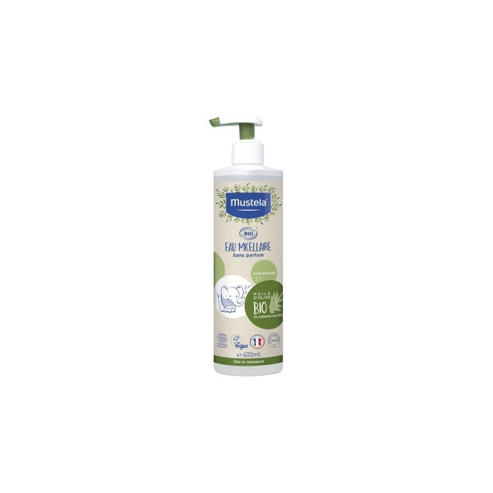 Eau Micellaire Bio Mustela 400 ml