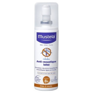 Spray anti-moustique Mustela Bébé - Protection pour bébés