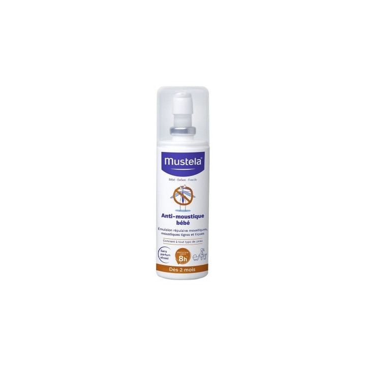 Spray anti-moustique Mustela Bébé - Protection pour bébés