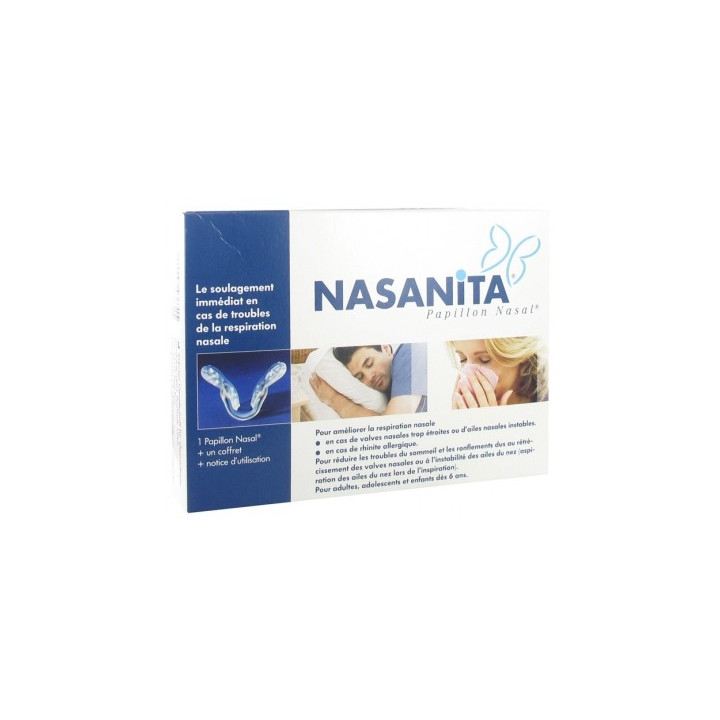 Papillon Nasal Nasanita - Améliorez votre respiration