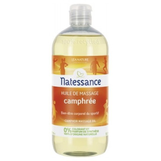 Huile de Massage Camphrée Natessance 500ml