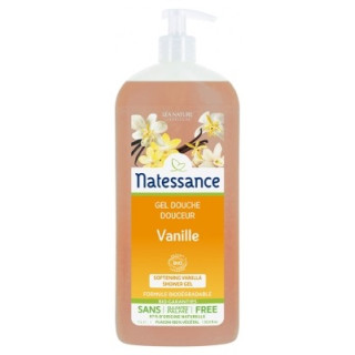 Gel Douche Vanille Bio Natessance 1L