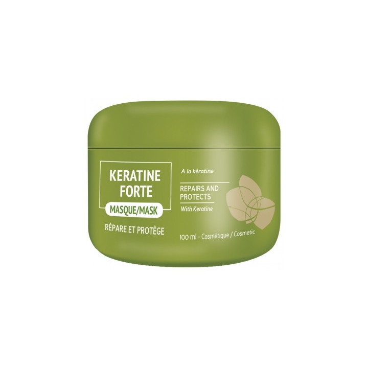 Masque Kératine Forte Biocyte - Soin réparateur pour cheveux abîmés
