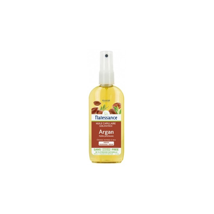 Huile Capillaire Sublimatrice Argan - Natessance