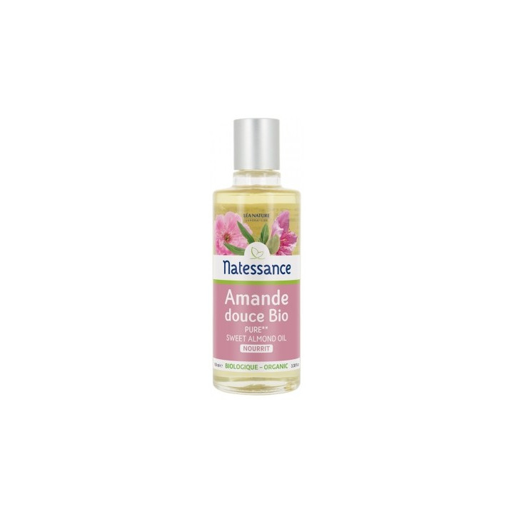 Huile d'Amande Douce Bio Natessance 100ml