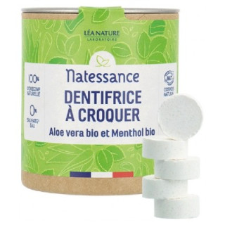 Dentifrice à croquer bio Natessance