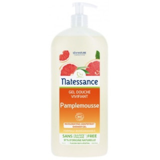 Gel Douche Vivifiant Pamplemousse Natessance 1L