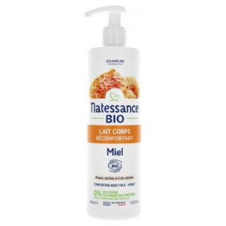 Lait Corps Réconfortant Miel Bio Natessance
