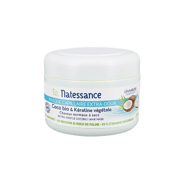 Masque Capillaire Extra-Doux Coco-Bio & Kératine Végétale