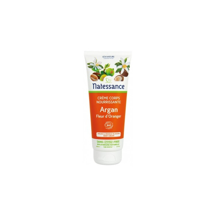 Crème Corps Nourrissante Argan Fleur d'Oranger
