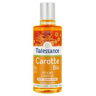 Huile de Carotte Bio Natessance pour une peau saine