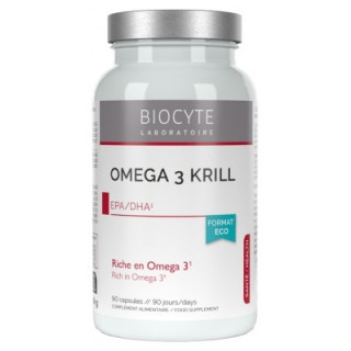 Biocyte Longevity Omega 3 Krill - Complément alimentaire