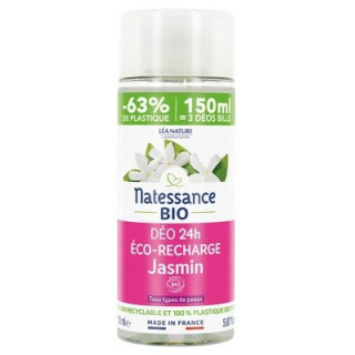 Déodorant Naturel 24H - Natessance Déo Jasmin Bio