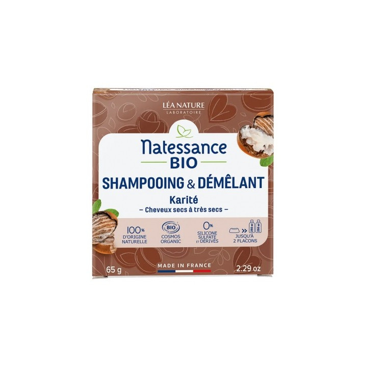 Shampoing Solide Karité Bio Natessance