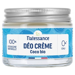 Déo Crème Coco Bio Natessance 50g