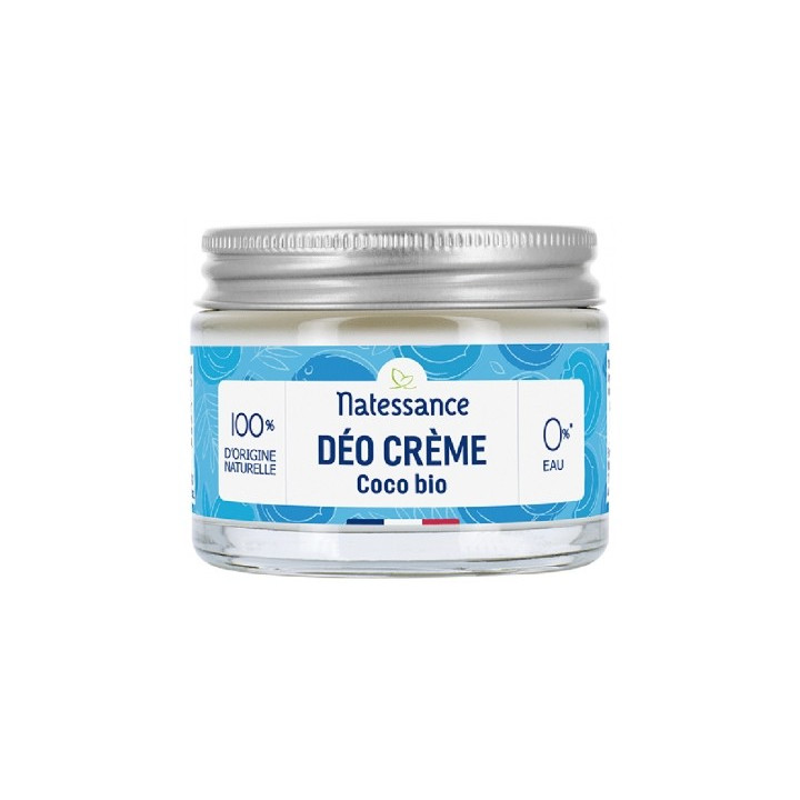 Déo Crème Coco Bio Natessance 50g