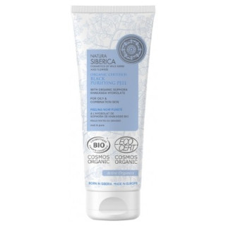 Masque Peeling Noir Purifiant Bio de Natura Siberica