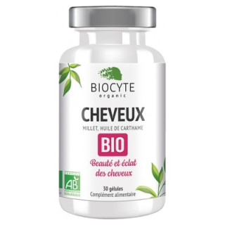Biocyte Organic Cheveux Bio - Complément alimentaire pour cheveux