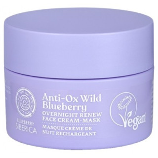 Masque Crème de Nuit Rechargeant Blueberry Siberica