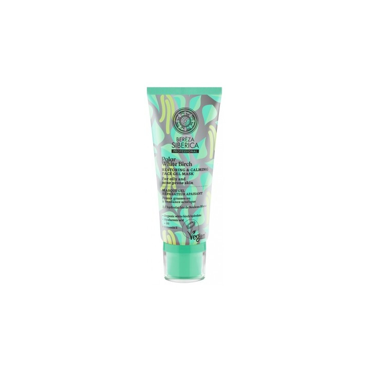 Masque Gel Réparateur Apaisant Berëza Siberica 100 ml