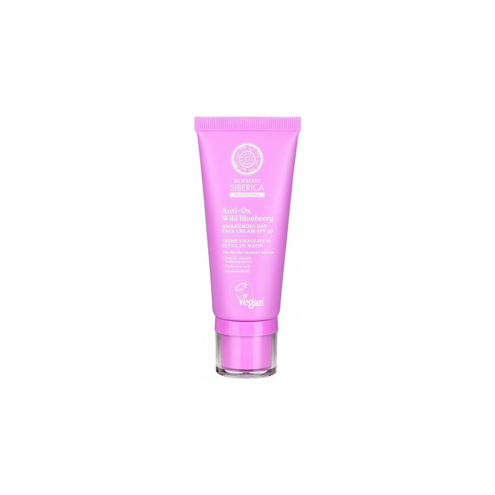 Crème visage Réveil du Matin SPF20 Blueberry Siberica