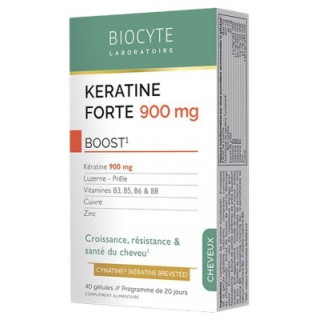 Biocyte Kératine Forte Full Spectrum - Complément alimentaire pour cheveux forts